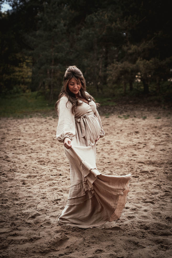 Voorbeeldfoto zwangerschapshoot